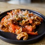 Spicy Sausage and Peppers Pasta