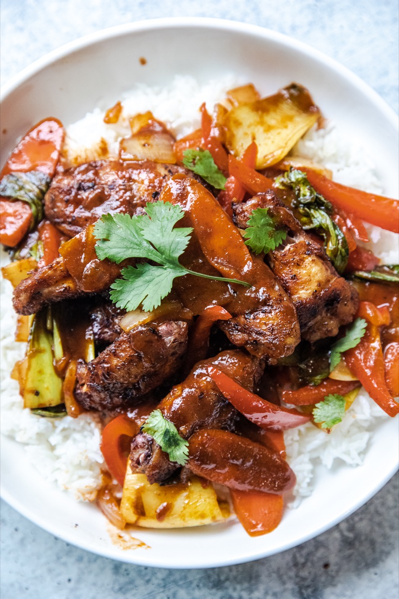 Thai Red Curry Chicken Wings