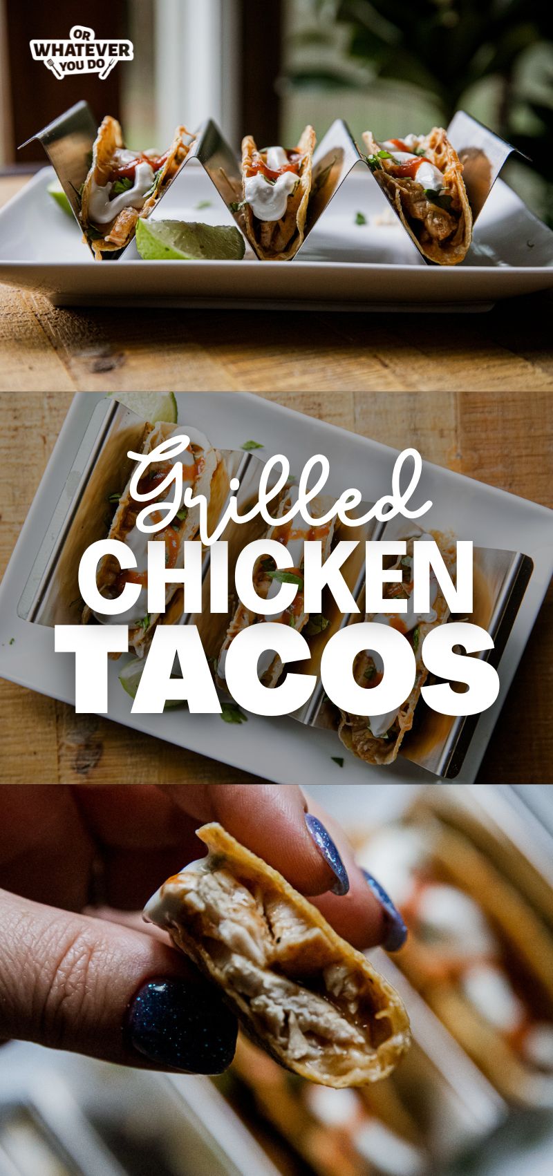 Traeger Chicken Tacos