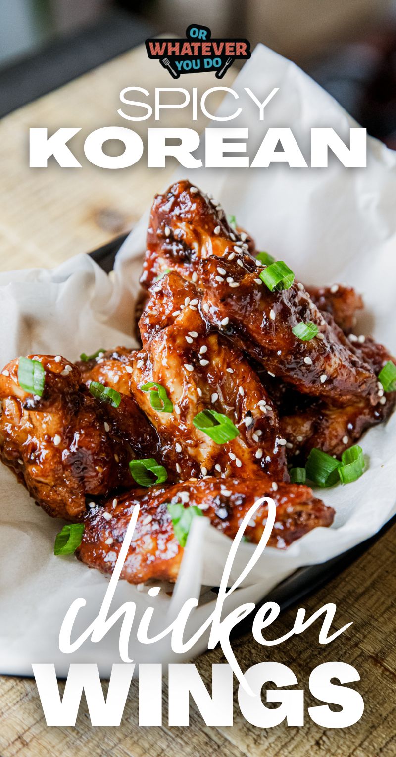 Spicy Korean Chicken Wings