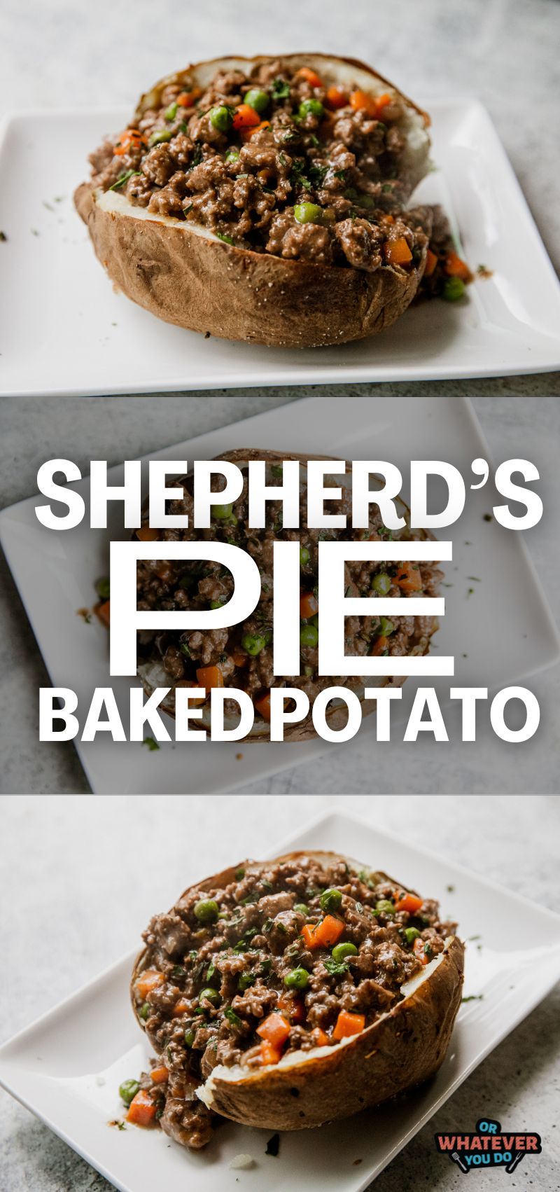 Shepherd's Pie Baked Potato