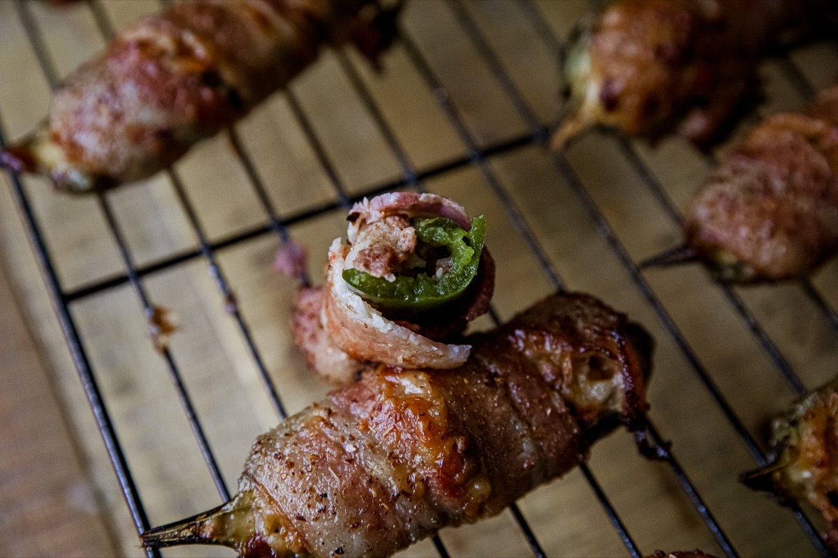 Spicy Chorizo Jalapeño Poppers