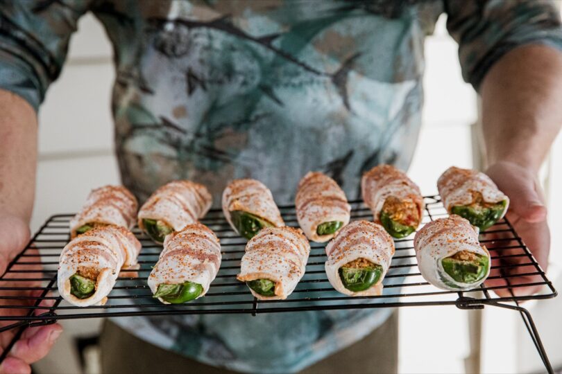 Spicy Chorizo Jalapeño Poppers