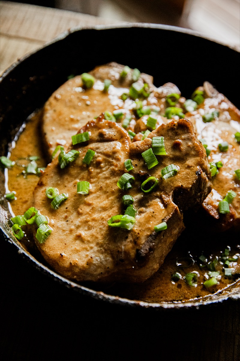 Traeger Brown Sugar Pork Chops