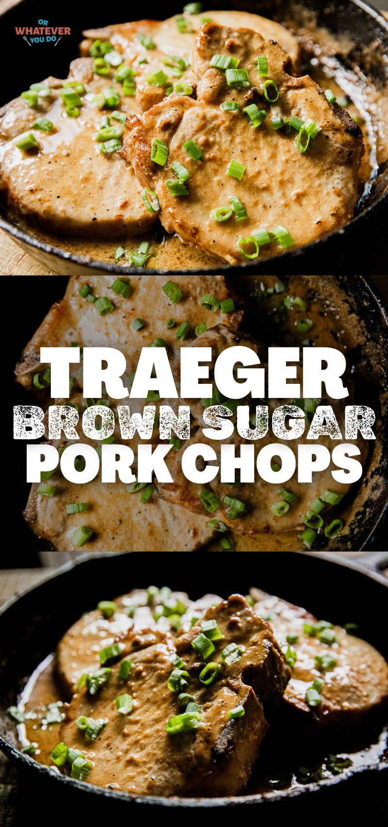 Traeger Brown Sugar Pork Chops