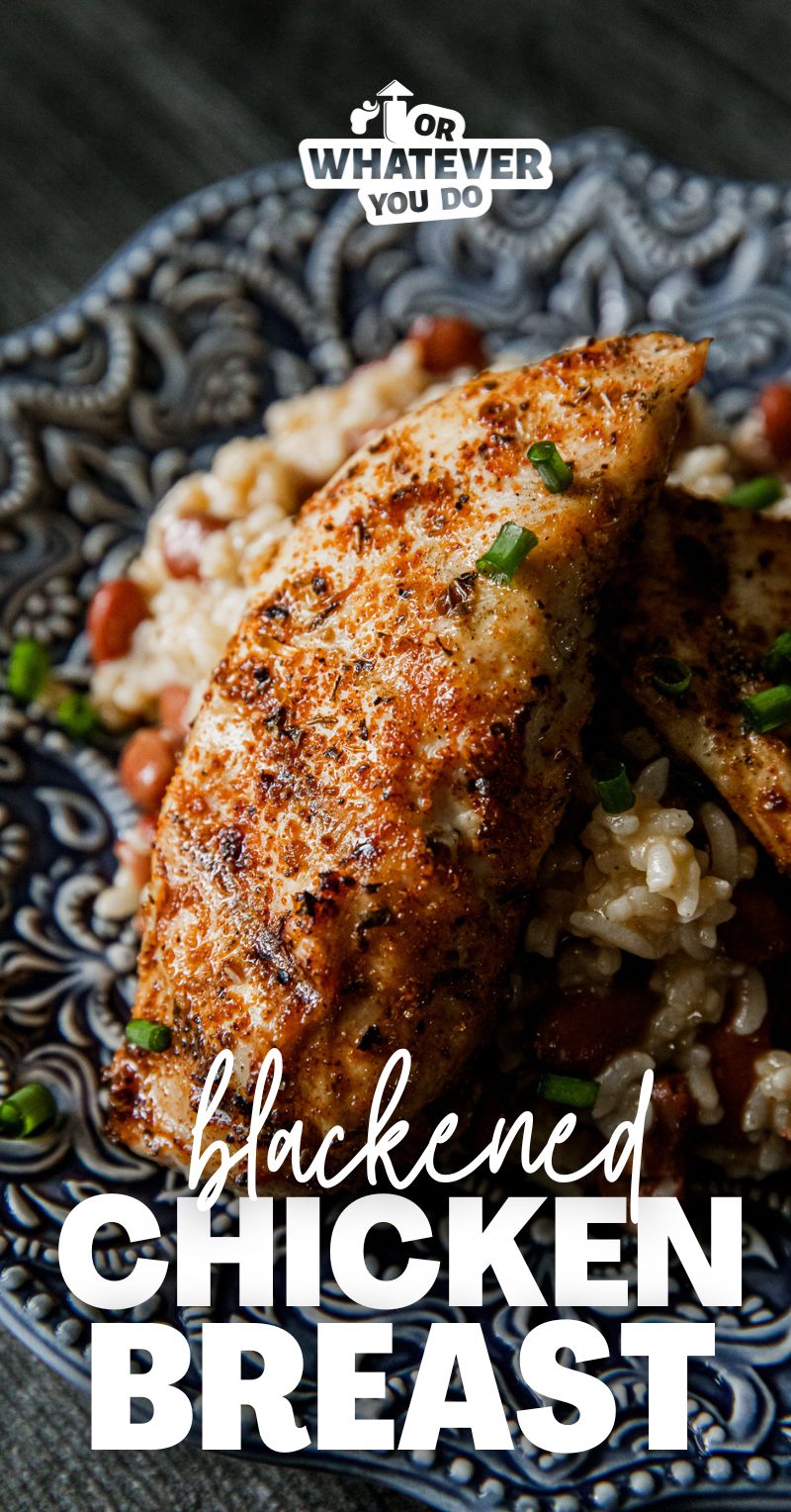 Blackened Chicken Breasts