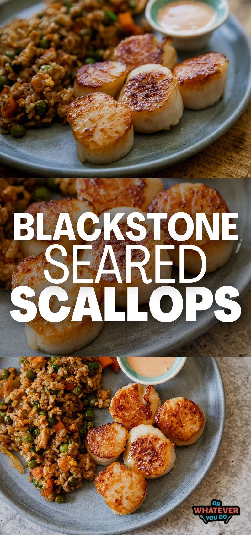Blackstone Seared Scallops