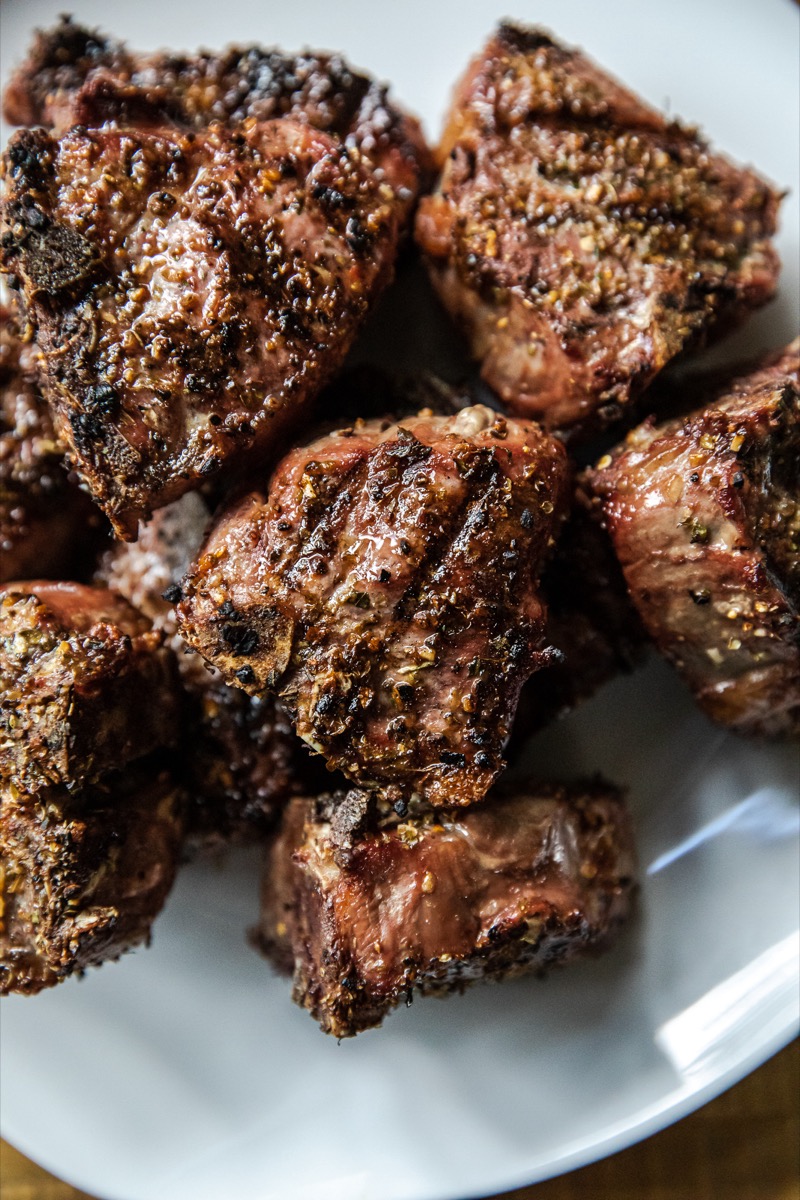 Grilled Lamb Loin Chops