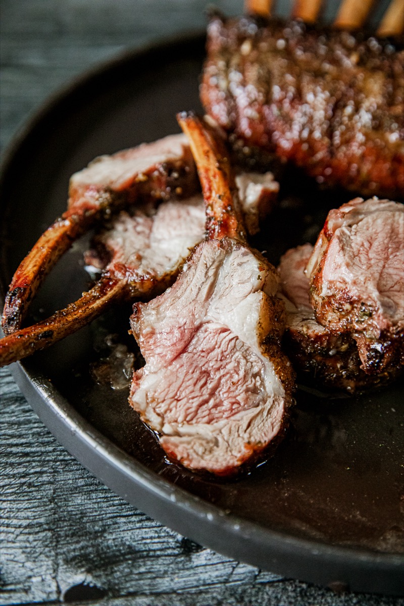 Grilled Rack of Lamb