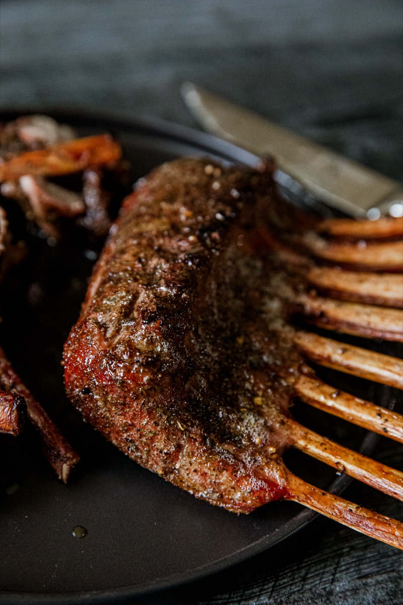 Grilled Rack of Lamb