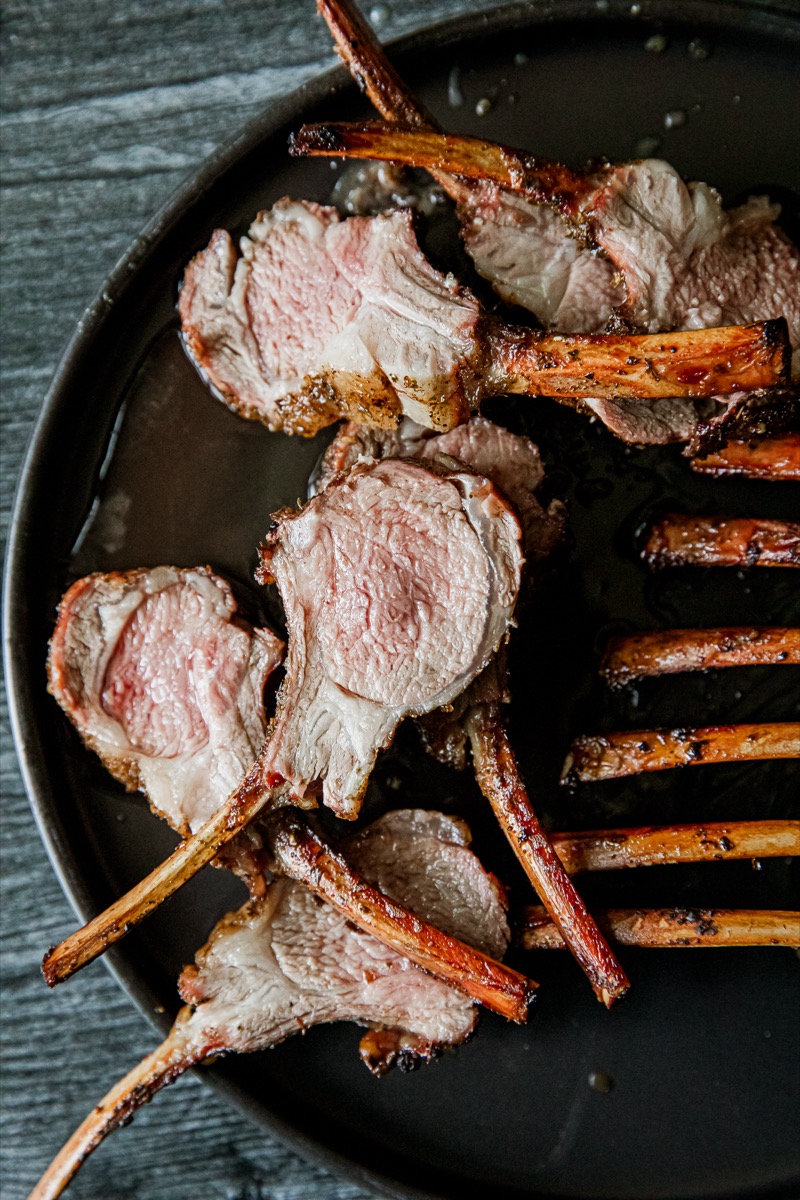 Grilled Rack of Lamb