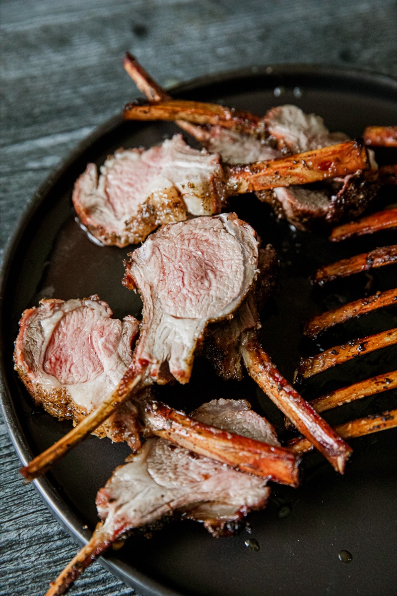 Grilled Rack of Lamb