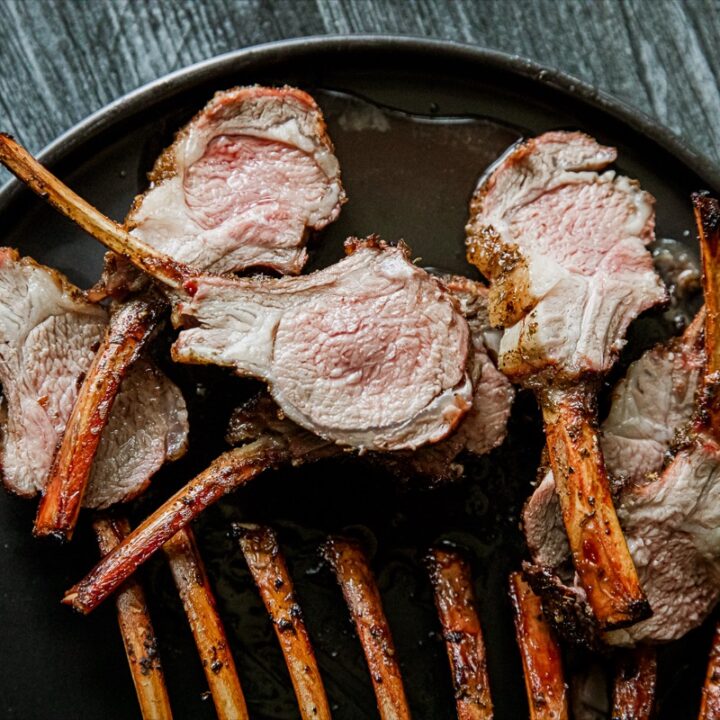 Grilled Rack of Lamb