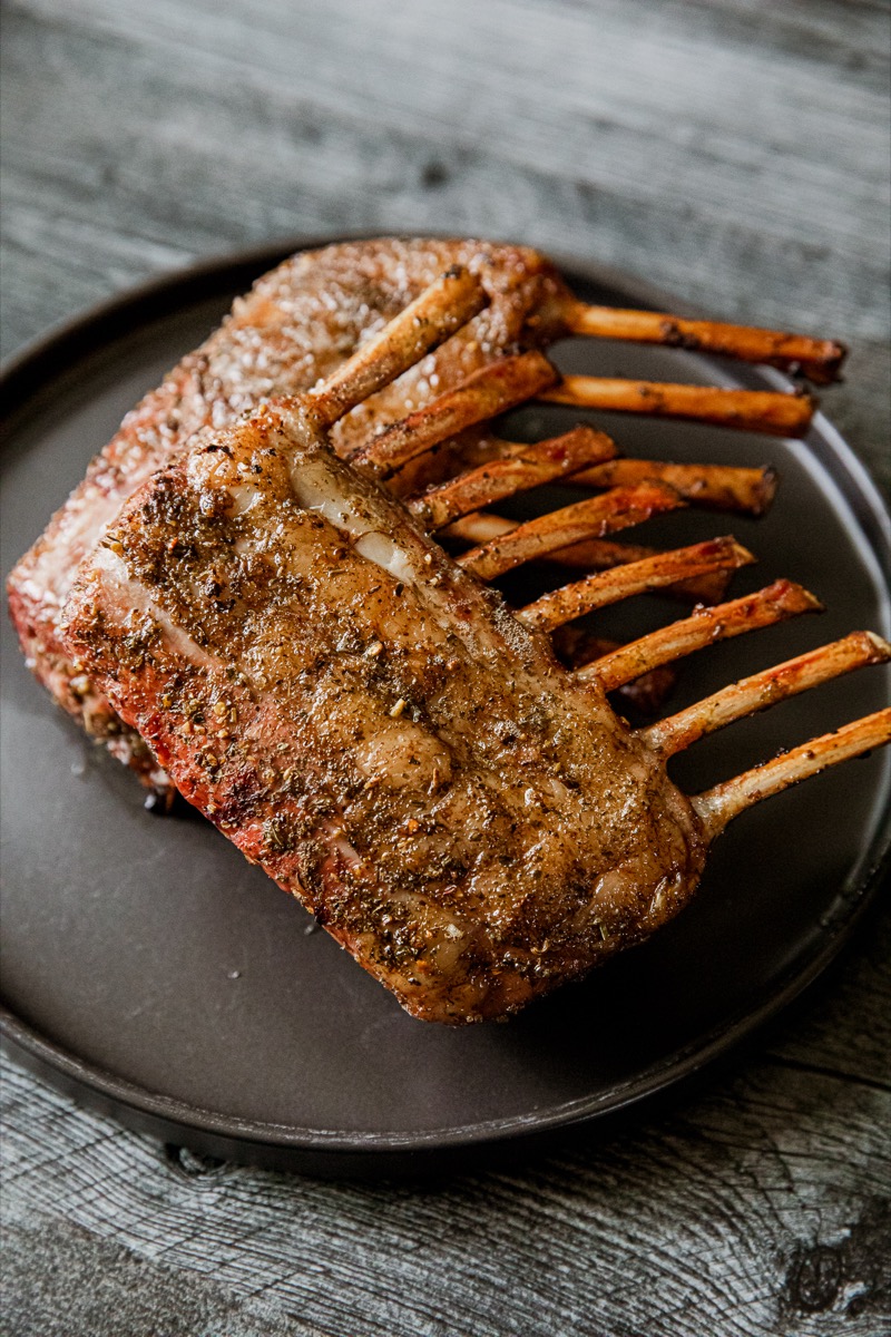 Grilled Rack of Lamb