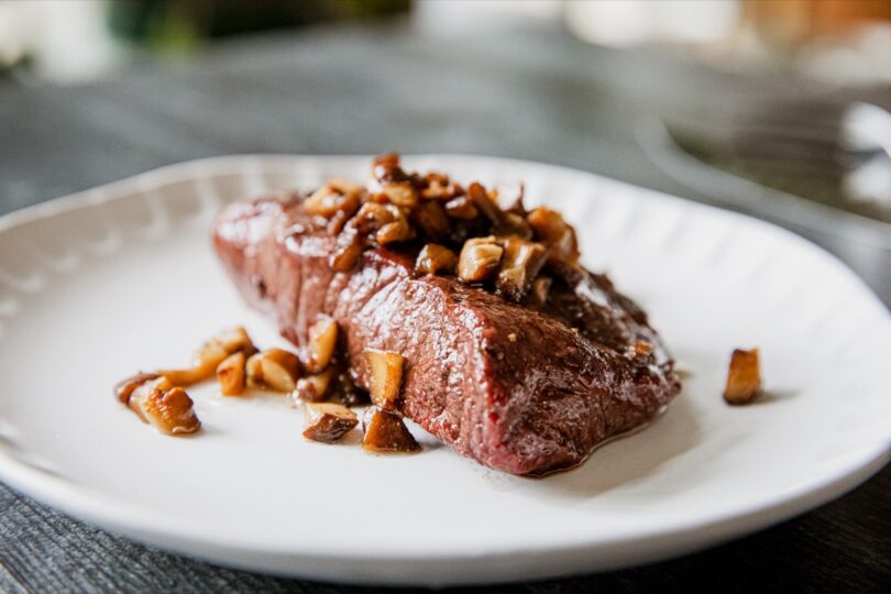 Grilled Flat Iron Steak