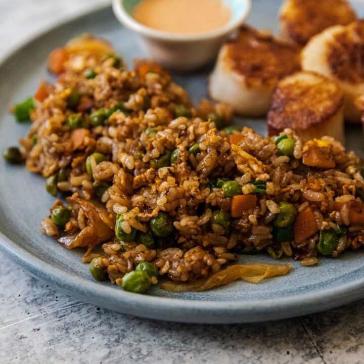 Blackstone Kimchi Fried Rice