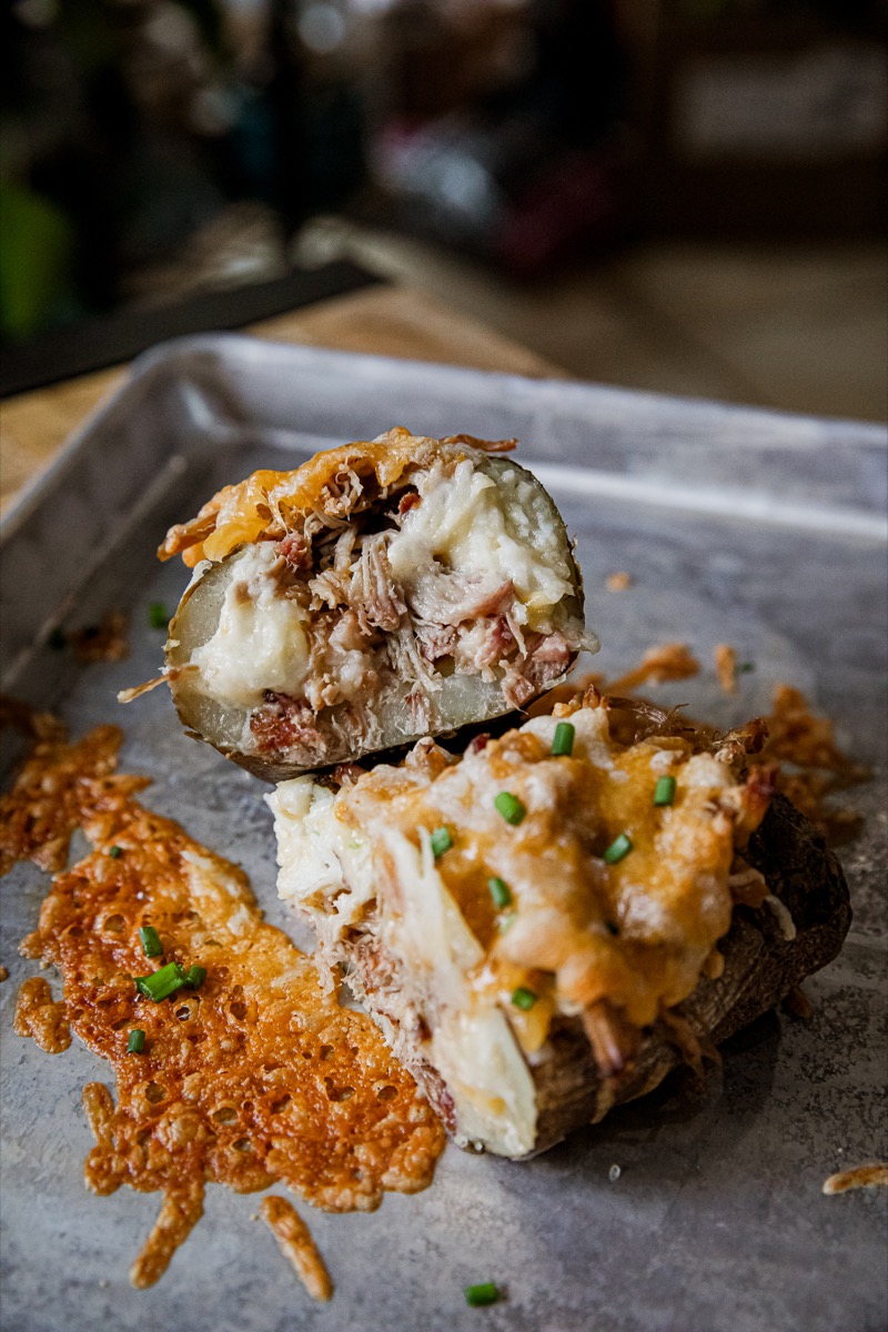 Pulled Pork Baked Potato