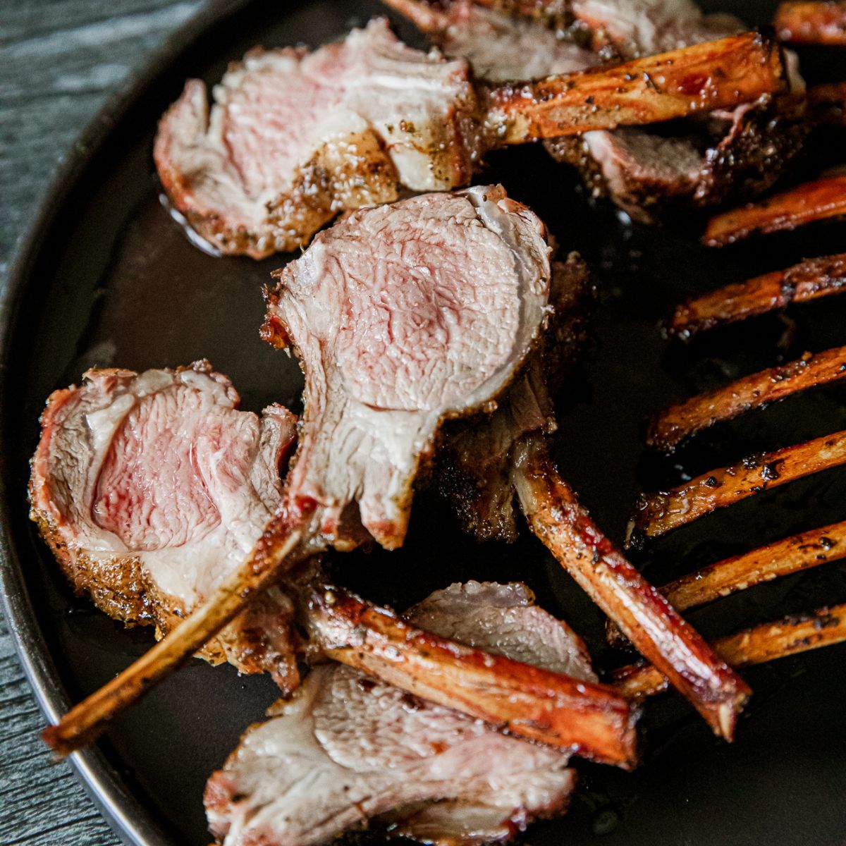 Grilled Rack of Lamb