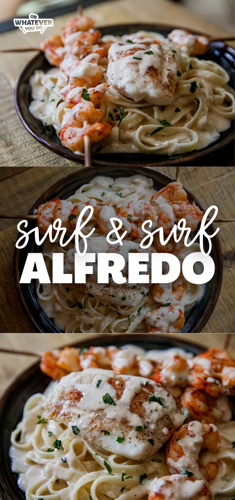 Surf and Surf Alfredo