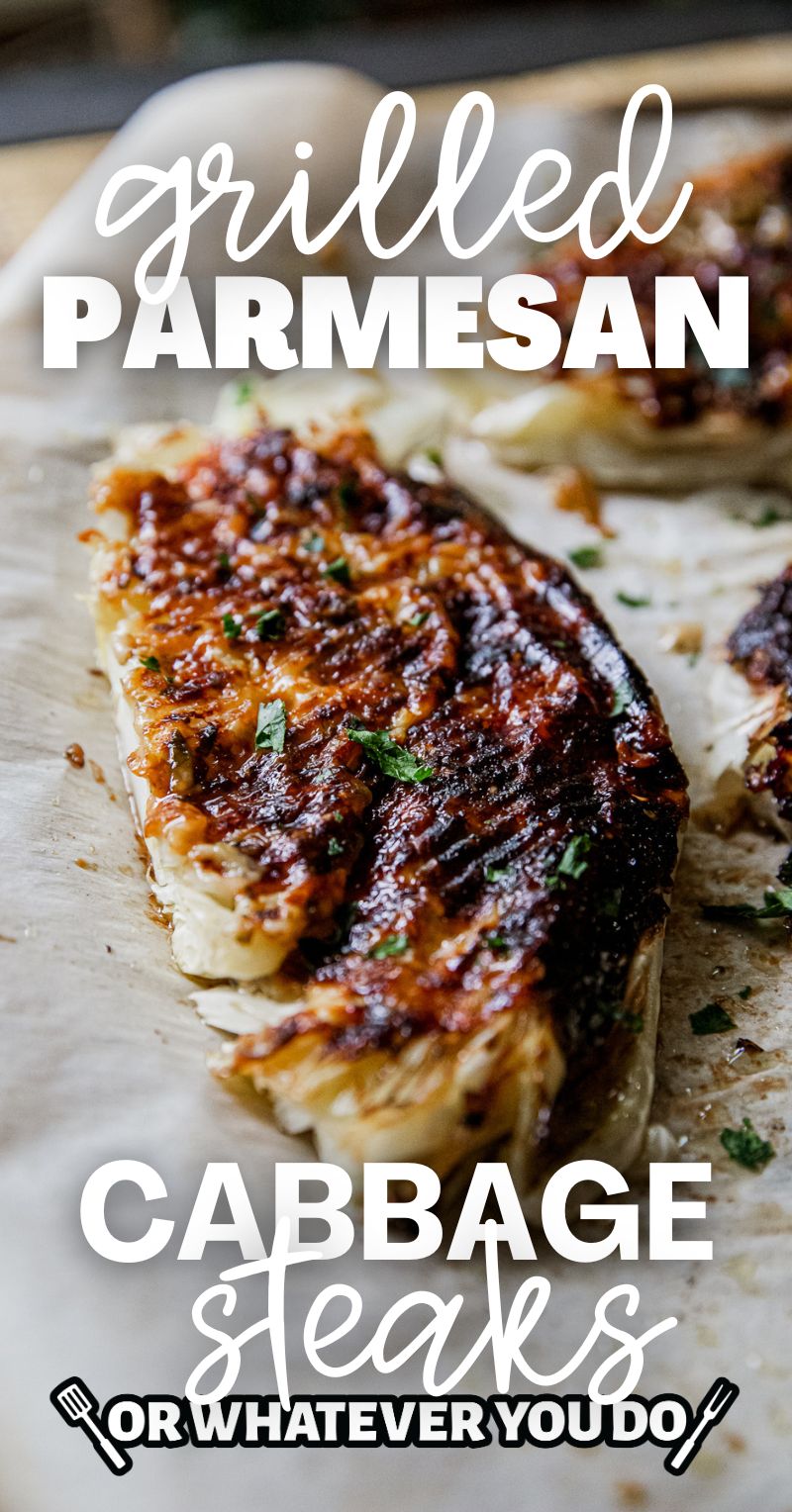 Traeger Parmesan Cabbage Steaks