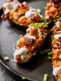 Buffalo Chicken Jalapeño Poppers