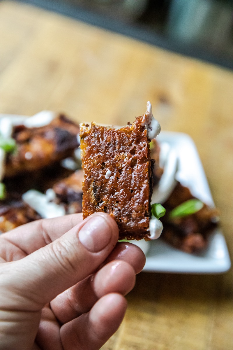 Crispy Loaded Potato Sticks