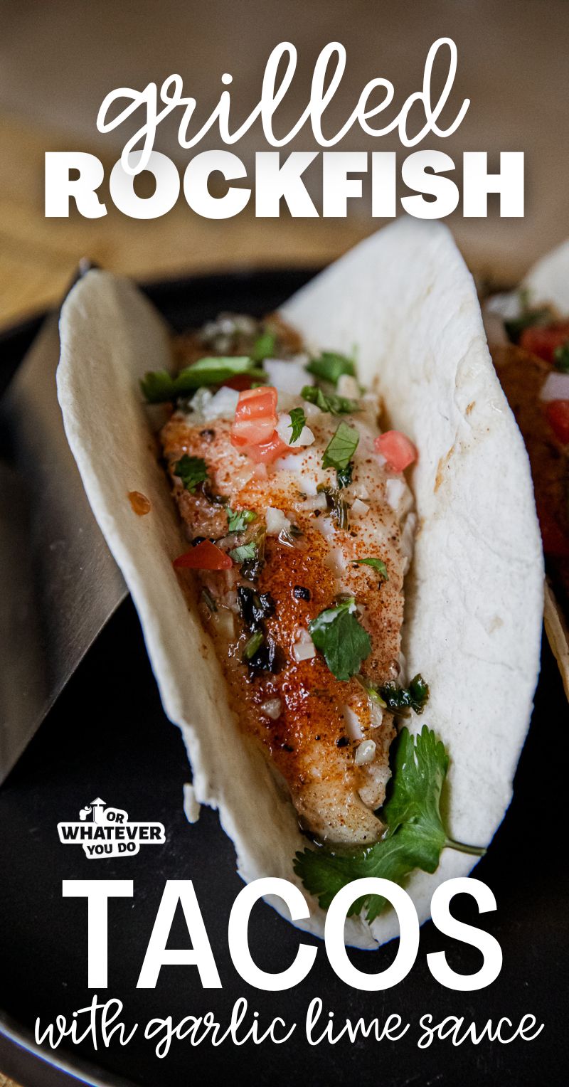 Grilled Rockfish Tacos