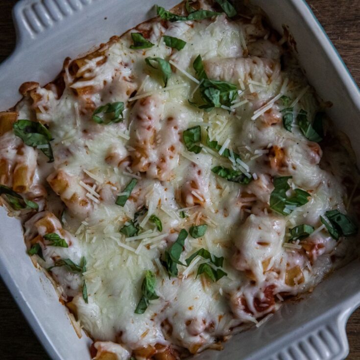 Traeger Baked Ziti