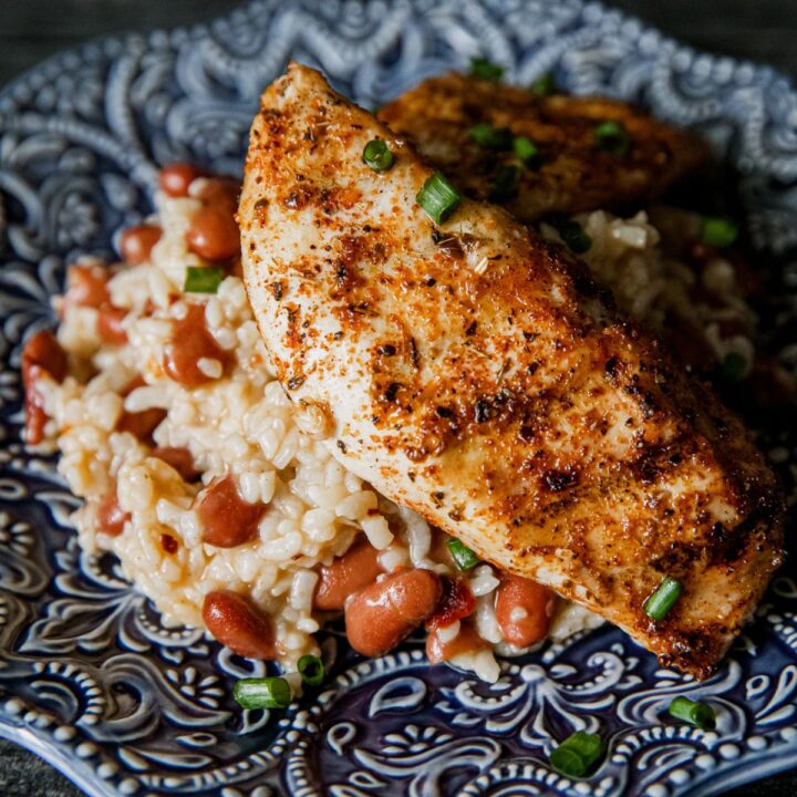 Quick Sofrito Red Beans and Rice