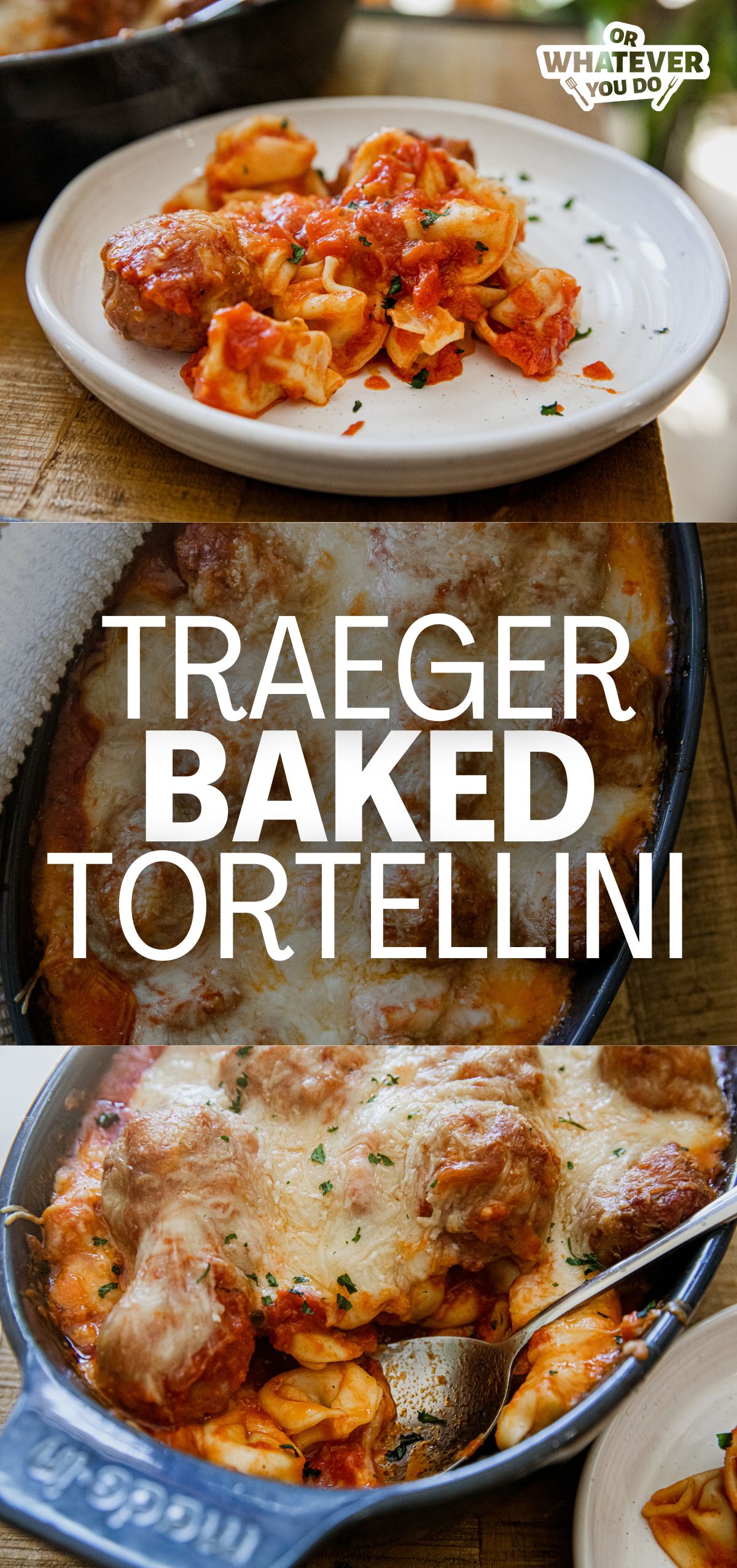 Traeger Baked Tortellini