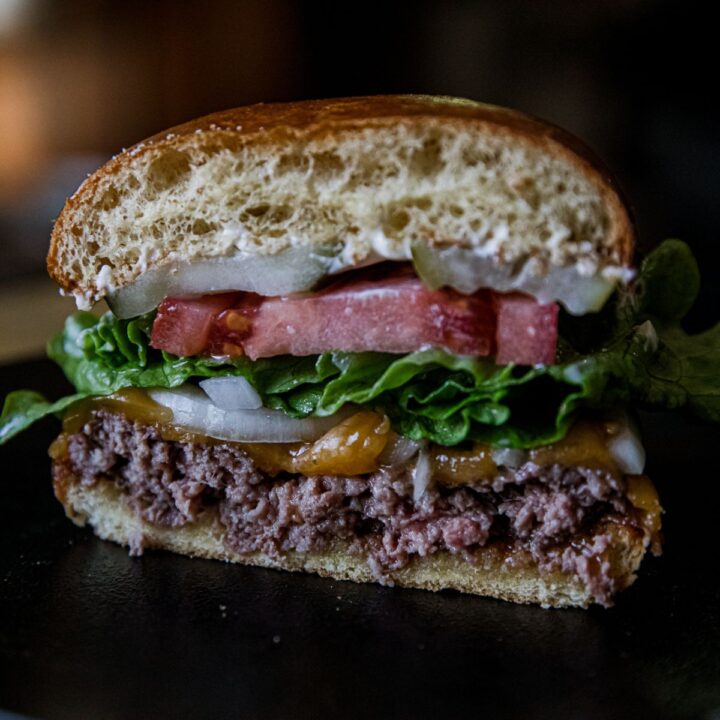 Grilled Bison Burger