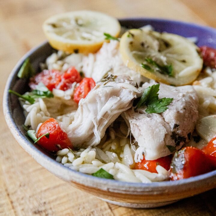 Sous Vide Halibut Cheeks