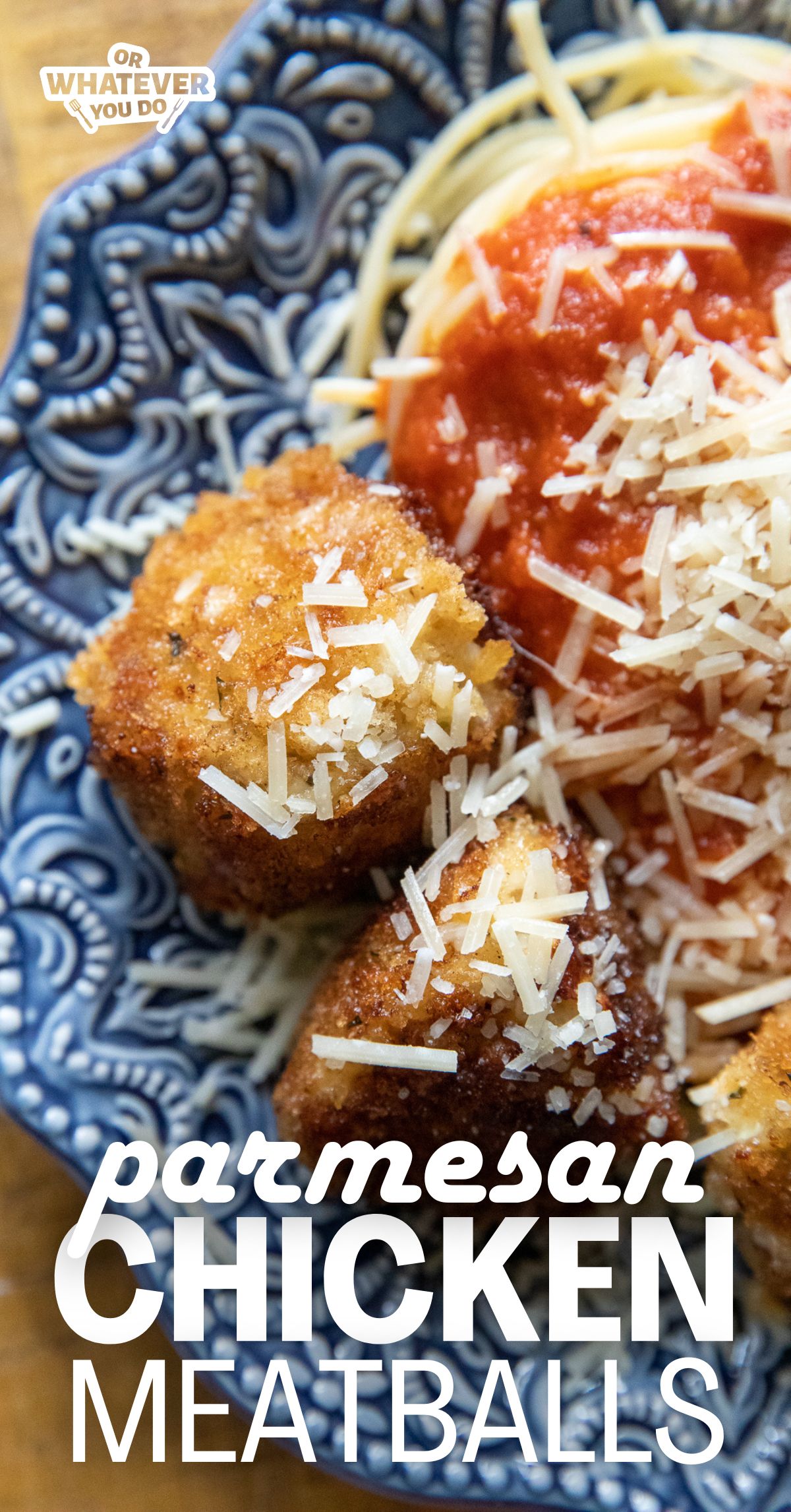 Parmesan Chicken Meatballs