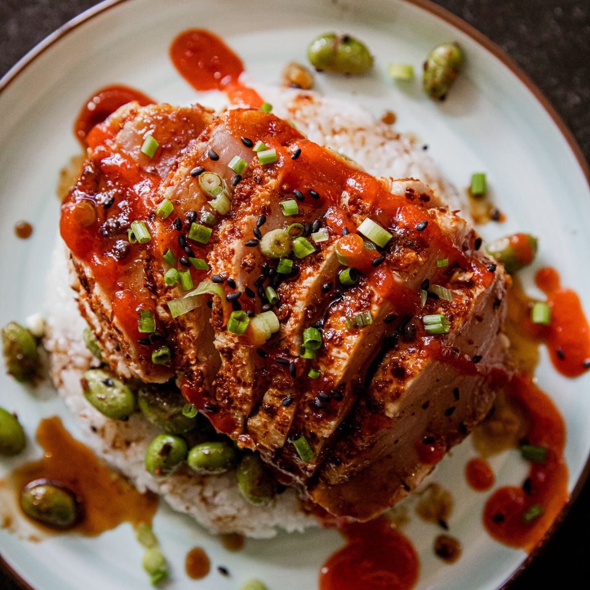 Gochugaru Tuna Tataki