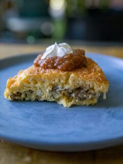 Air Fryer Sausage Frittata