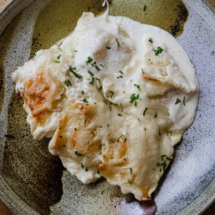 Traeger Parmesan Ravioli