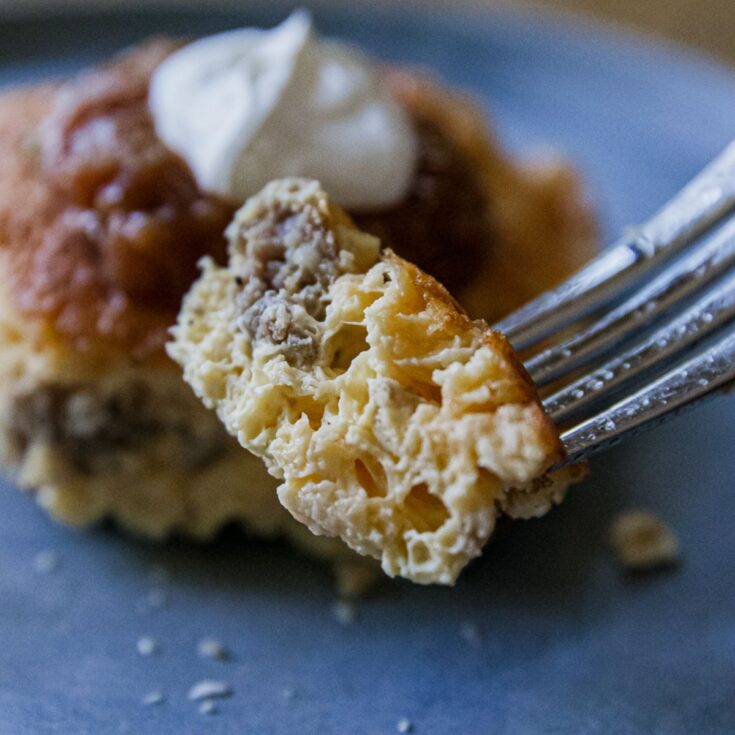 Air Fryer Sausage Frittata