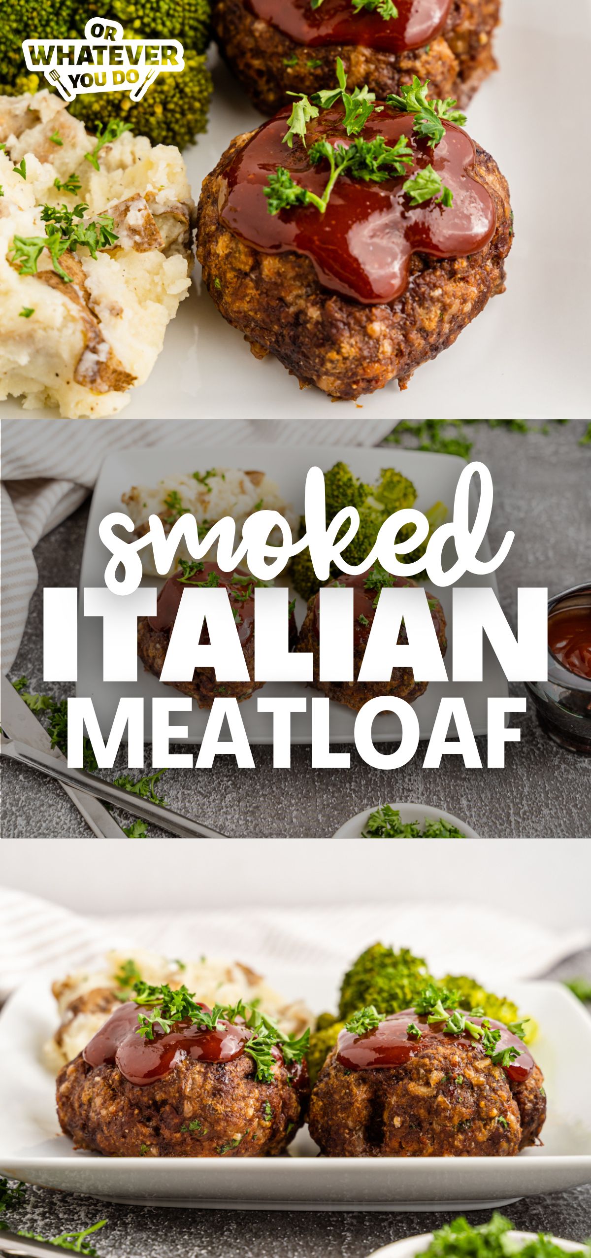 Smoked Italian Meatloaf