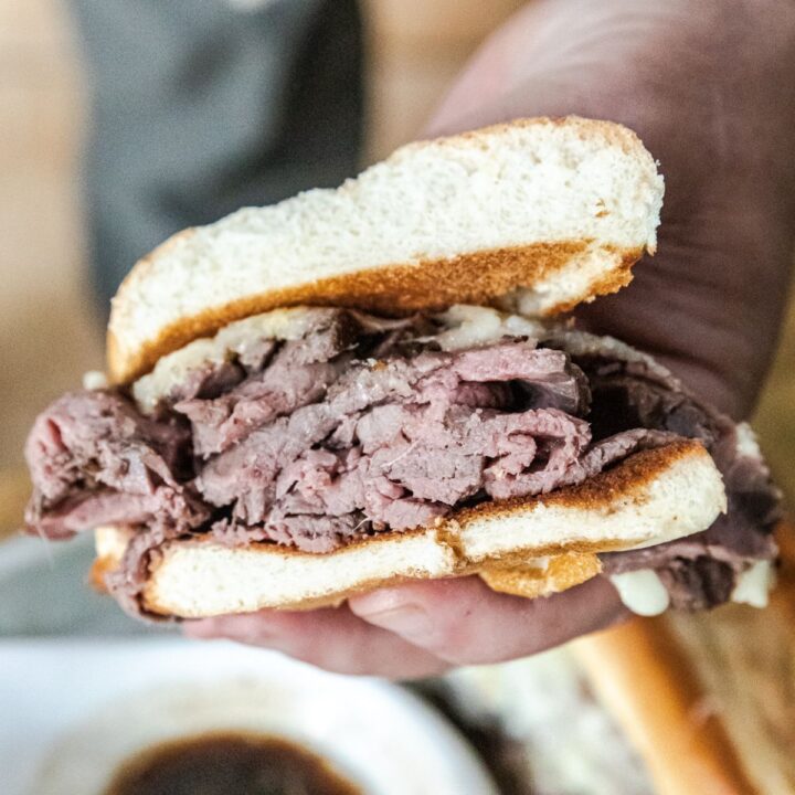 Sous Vide Venison French Dips