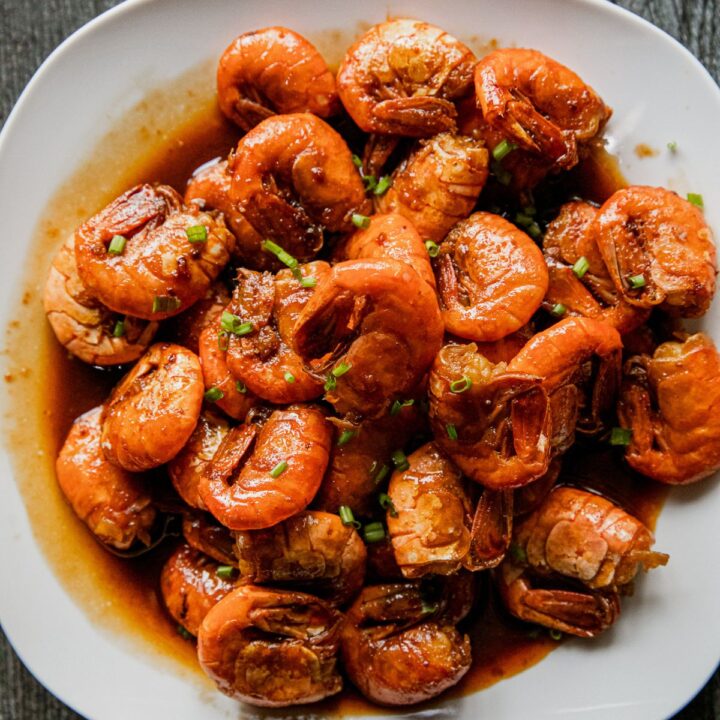 Ginger Scallion Shrimp