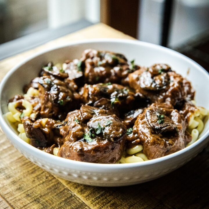 Creamy Pork Tenderloin Medallions