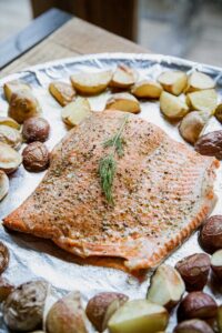 Traeger Sheet Pan Salmon