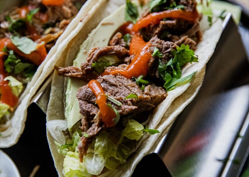 Smoked Shredded Rump Roast Tacos