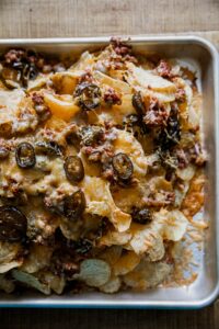 Traeger Sloppy Joe Nachos