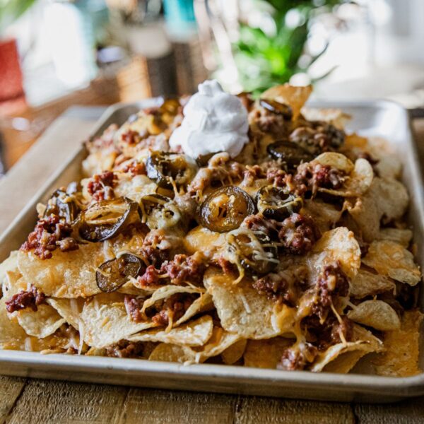 Traeger Sloppy Joe Nachos