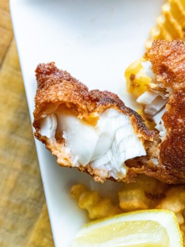 Beer Battered Lingcod