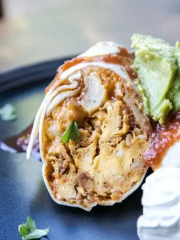 Breakfast Tamale Burritos