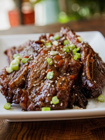 Grilled Korean-Style Flanken Short Ribs