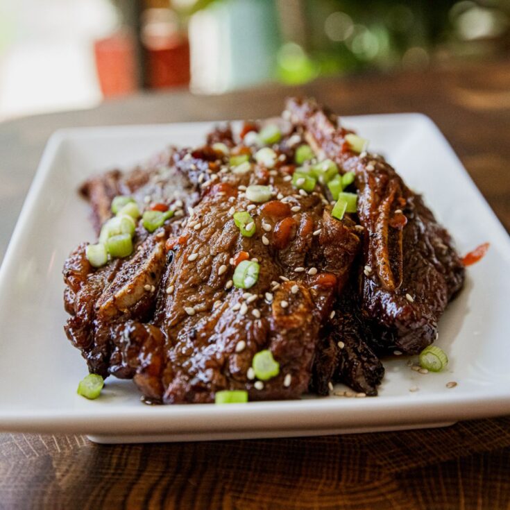 Grilled Flanken Short Ribs