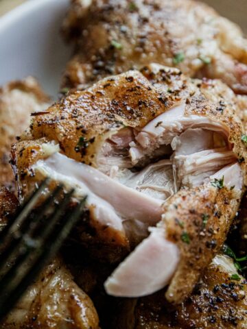 Pellet Grill Chicken Thighs
